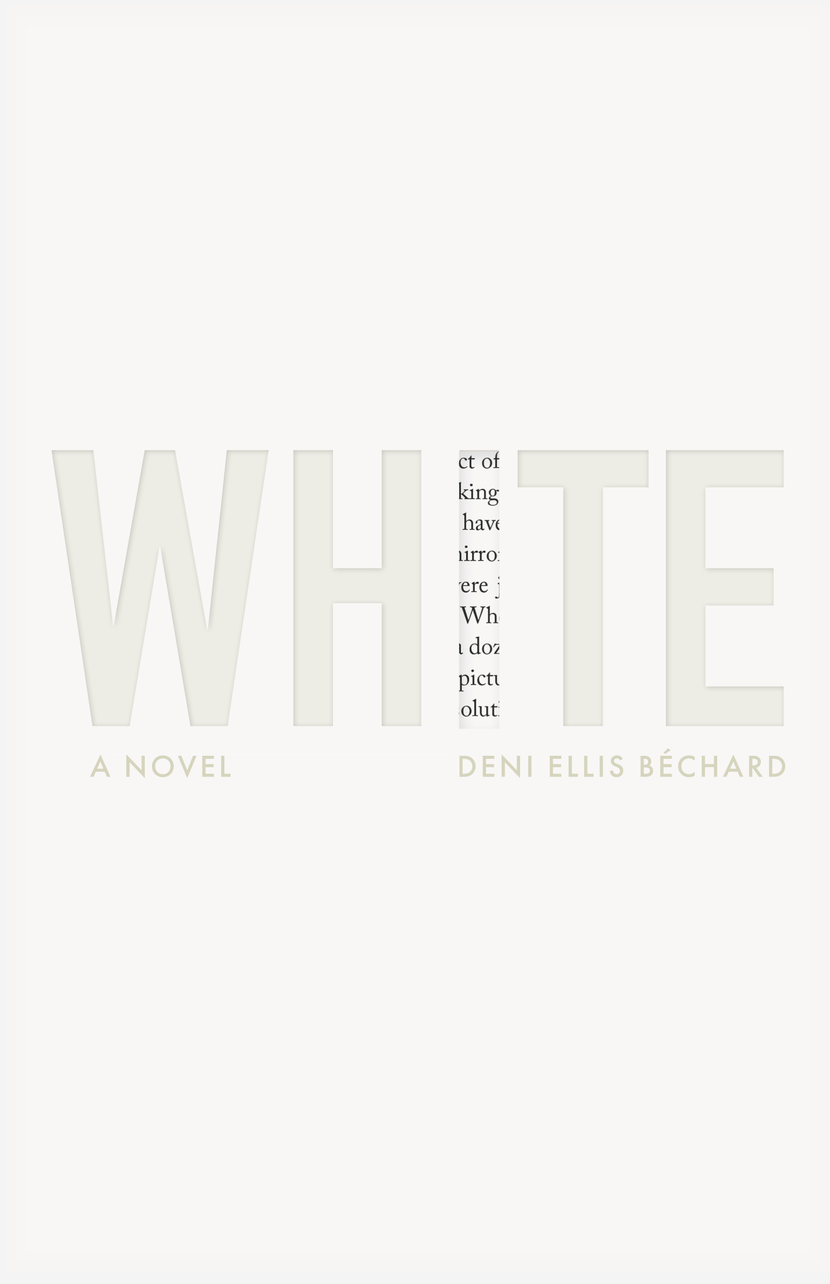 White book cover